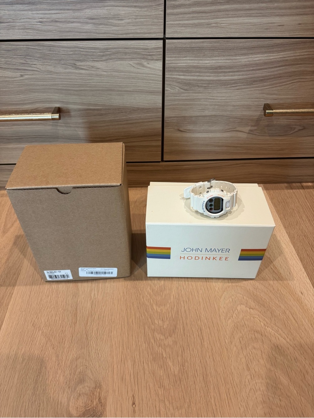 G-Shock x Hodinkee John Mayer White Digital Resin Watch